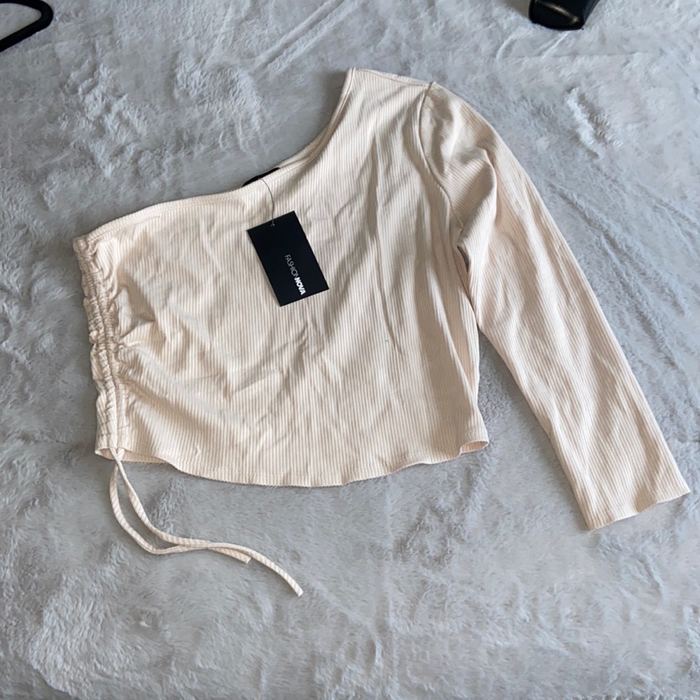 Fashion Nova Top size 1X Color Coco